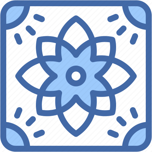 Tile, traditional, floor, adornment, decoration, art icon - Download on Iconfinder