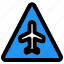 airplane, airport, signpost, layout, traffic, signal, road 