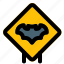 bat, road, signal, layout, signpost, traffic 