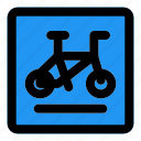 bicycle, section, road, signal, layout, signpost, traffic