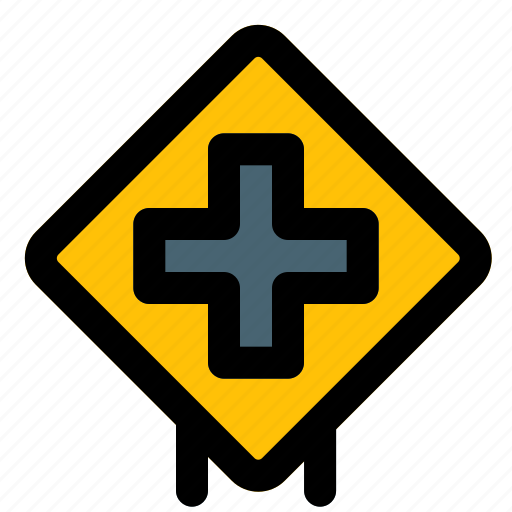 Hospital, signpost, layout, traffic, signal, road icon - Download on Iconfinder