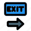 exit, lane, signal, layout, signpost, traffic, road 