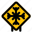 snow, fall, signal, layout, signpost, traffic, road 