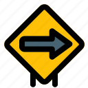 arrow, direction, signal, layout, signpost, traffic, road