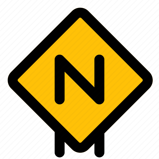 Zig-zag, signpost, layout, traffic, signal, road icon - Download on Iconfinder