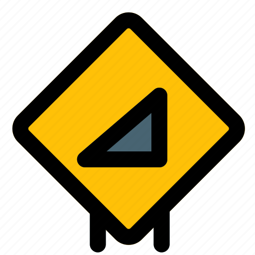Wedge, signpost, layout, traffic, signal, road, warning icon - Download on Iconfinder