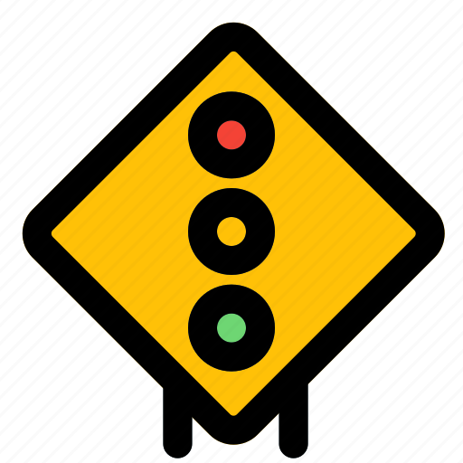 Road, signal, layout, signpost, traffic icon - Download on Iconfinder