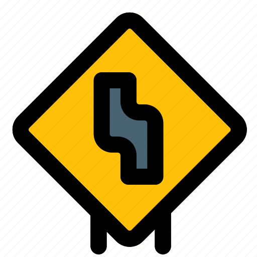 Lane, road, signpost, layout, traffic, signal icon - Download on Iconfinder