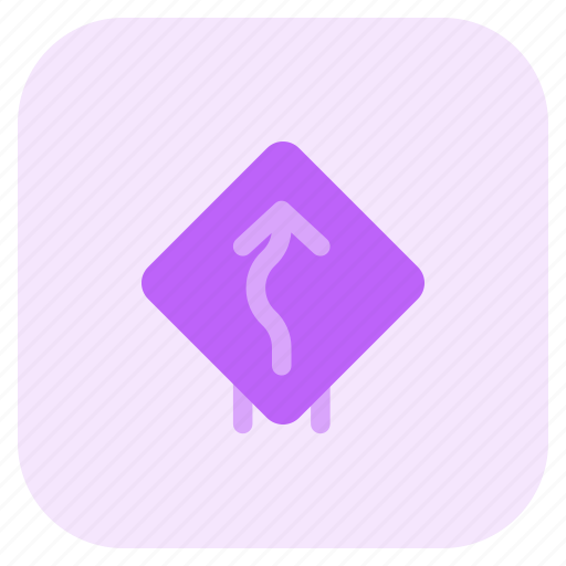 Overtake, traffic, arrow, road sign icon - Download on Iconfinder