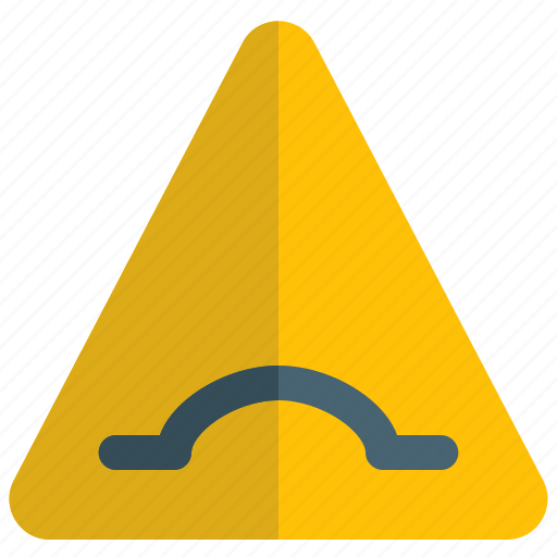 Bump, ahead, traffic, speed breaker icon - Download on Iconfinder