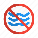 no, swimming, prohibited, water, traffic