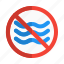 no, swimming, prohibited, water, traffic 