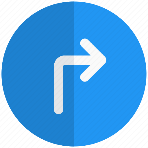 Turn, right, traffic, arrow icon - Download on Iconfinder
