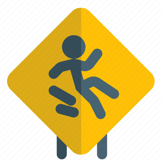 Wet, floor, traffic, slippery icon - Download on Iconfinder