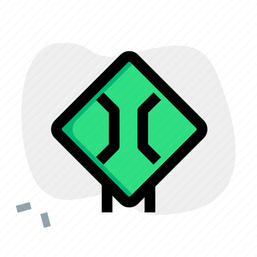 Bridge, roas sign, highway, traffic icon - Download on Iconfinder