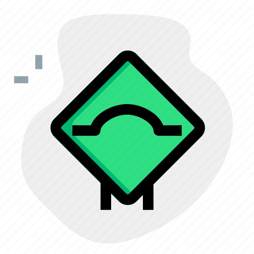 Bump, ahead, road, sign, traffic icon - Download on Iconfinder