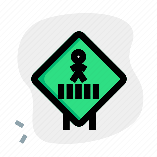 Pedestrian, walking, traffic, road, sign icon - Download on Iconfinder