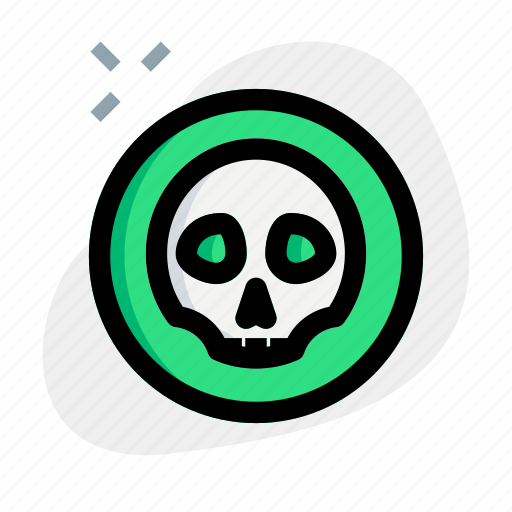 Poison, skull, danger, traffic icon - Download on Iconfinder