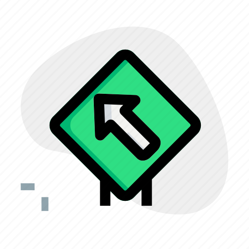 Up, left, way, traffic, arrow icon - Download on Iconfinder
