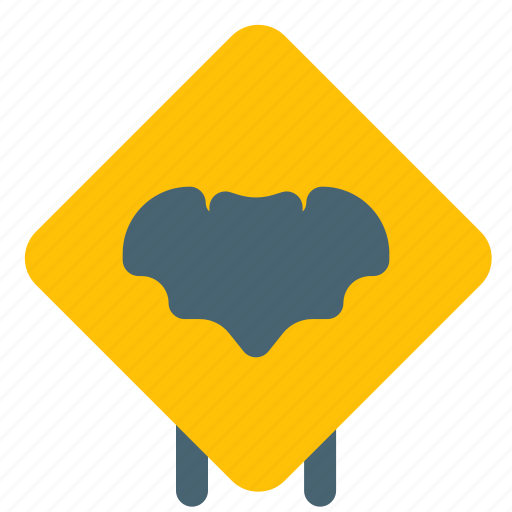 Bat, signpost, direction, navigation, forest icon - Download on Iconfinder
