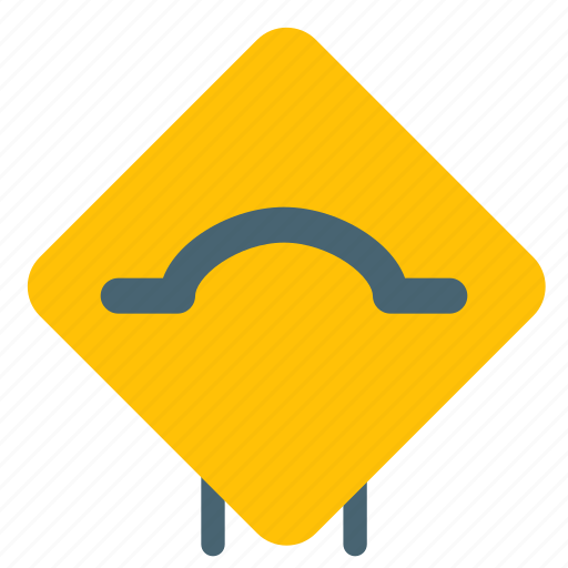 Speed bump, transport, travel, road, safety icon - Download on Iconfinder