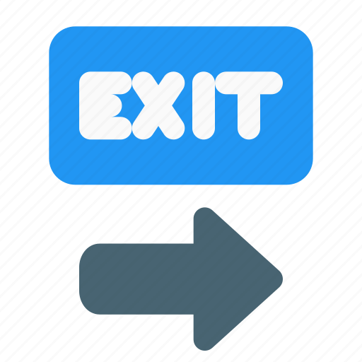 Arrow, exit, left, navigation, pointer icon - Download on Iconfinder