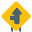 lane, forward, arrow, direction, navigation