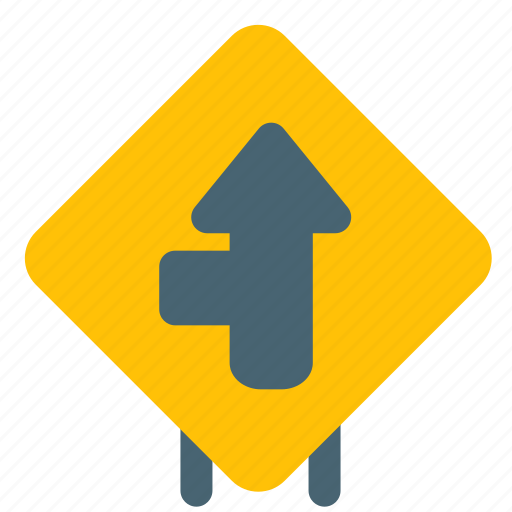 Lane, forward, arrow, direction, navigation icon - Download on Iconfinder