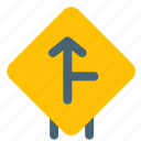 arrow, direction, traffic, safety, road, signpost