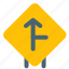 arrow, direction, traffic, safety, road, signpost 