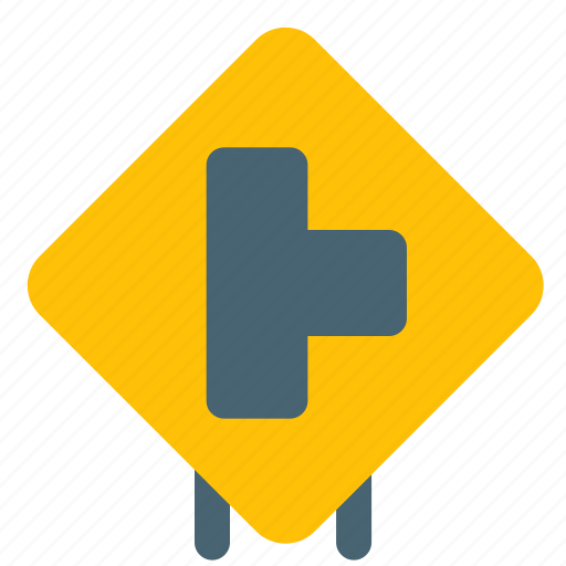 Intersection, traffic, safety, road, signpost icon - Download on Iconfinder