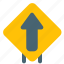 up, arrow, direction, road, traffic, safety, signboard 