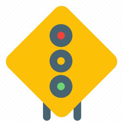 Light, signal, traffic, safety, road, signpost icon - Download on Iconfinder