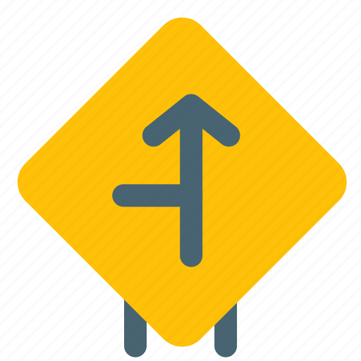 Road, safety, traffic, signpost, arrow icon - Download on Iconfinder
