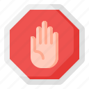 stop, prohibition, forbidden, dont touch, hand, sign, signaling