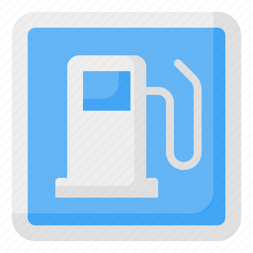 Gas, gasoline, fuel, station, traffic, sign, signaling icon - Download on Iconfinder