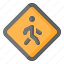 pedestrian, zebra, crossing, crosswalk, traffic, sign, signaling