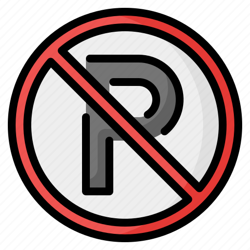 No parking, parking, not allowed, traffic, road, sign, signaling icon - Download on Iconfinder
