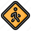 pedestrian, zebra, crossing, crosswalk, traffic, sign, signaling 