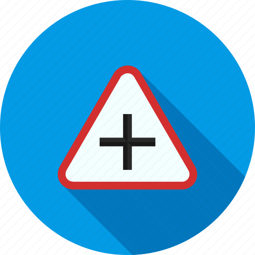 City, cross, crossroads, pedestrian, road, sign, street icon - Download on Iconfinder