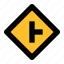 arrow, crossroad, direction, navigation, sign, traffic