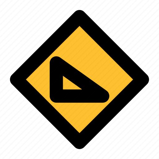 Arrow, direction, down, navigation, sign, traffic icon - Download on Iconfinder