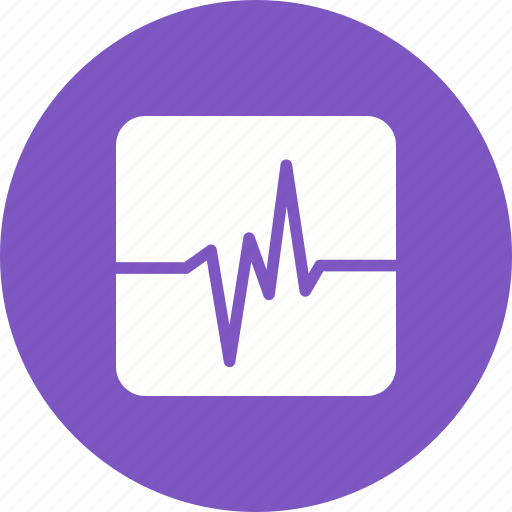 Earthquake, electronic, graphic, line, monitor, screen, technology icon - Download on Iconfinder