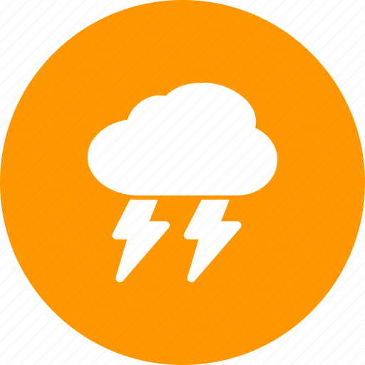 Lightning, rain, sky, storm, stormy, thunderstorm, weather icon - Download on Iconfinder