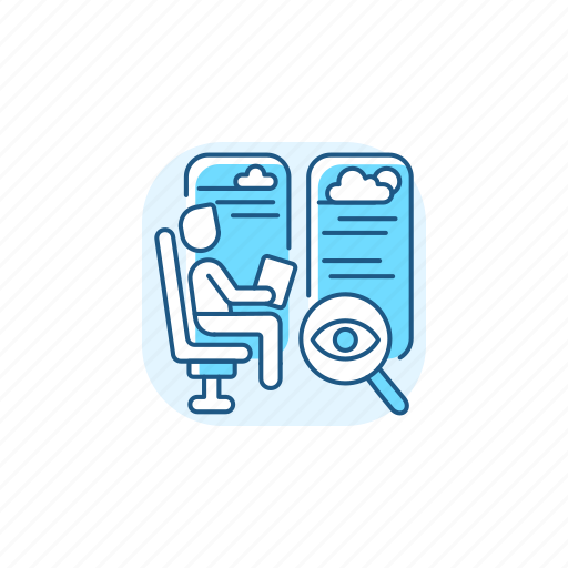 Train, seats, passenger, booking icon - Download on Iconfinder