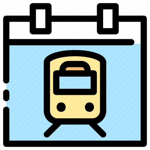 Departure, schedule, train, transportation icon - Download on Iconfinder