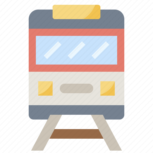 Front, railway, train, transport, transportation icon - Download on Iconfinder