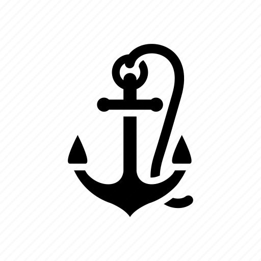 Anchor, maritime, nautical, port, sailboat, ship, water icon - Download on Iconfinder