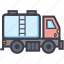 delivery transport, fuel tank, tanker, transport, water tank 