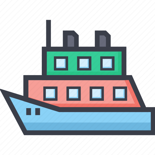 Cruise, merchant ship, sailboat, ship, travel, yacht icon - Download on Iconfinder